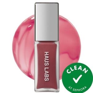 Haus Labs by Lady Gaga PhD Hybrid Lip Glaze Plumping Gloss GUAVA/ soft warm pin